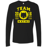 T-Shirts Black / Small TEAM WAYNE Men's Premium Long Sleeve