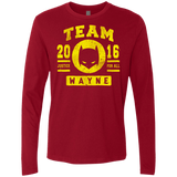 T-Shirts Cardinal / Small TEAM WAYNE Men's Premium Long Sleeve