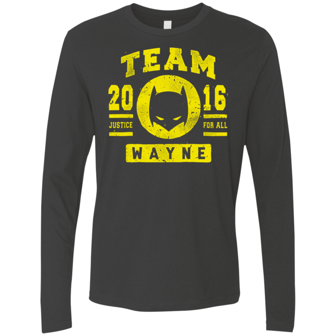 T-Shirts Heavy Metal / Small TEAM WAYNE Men's Premium Long Sleeve