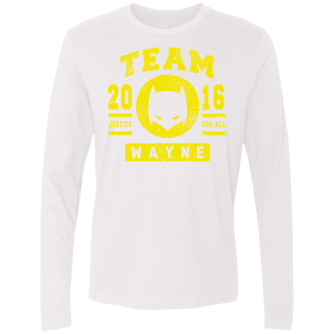 T-Shirts White / Small TEAM WAYNE Men's Premium Long Sleeve