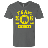 T-Shirts Heavy Metal / X-Small TEAM WAYNE Men's Premium V-Neck