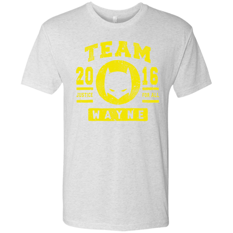 T-Shirts Heather White / Small TEAM WAYNE Men's Triblend T-Shirt