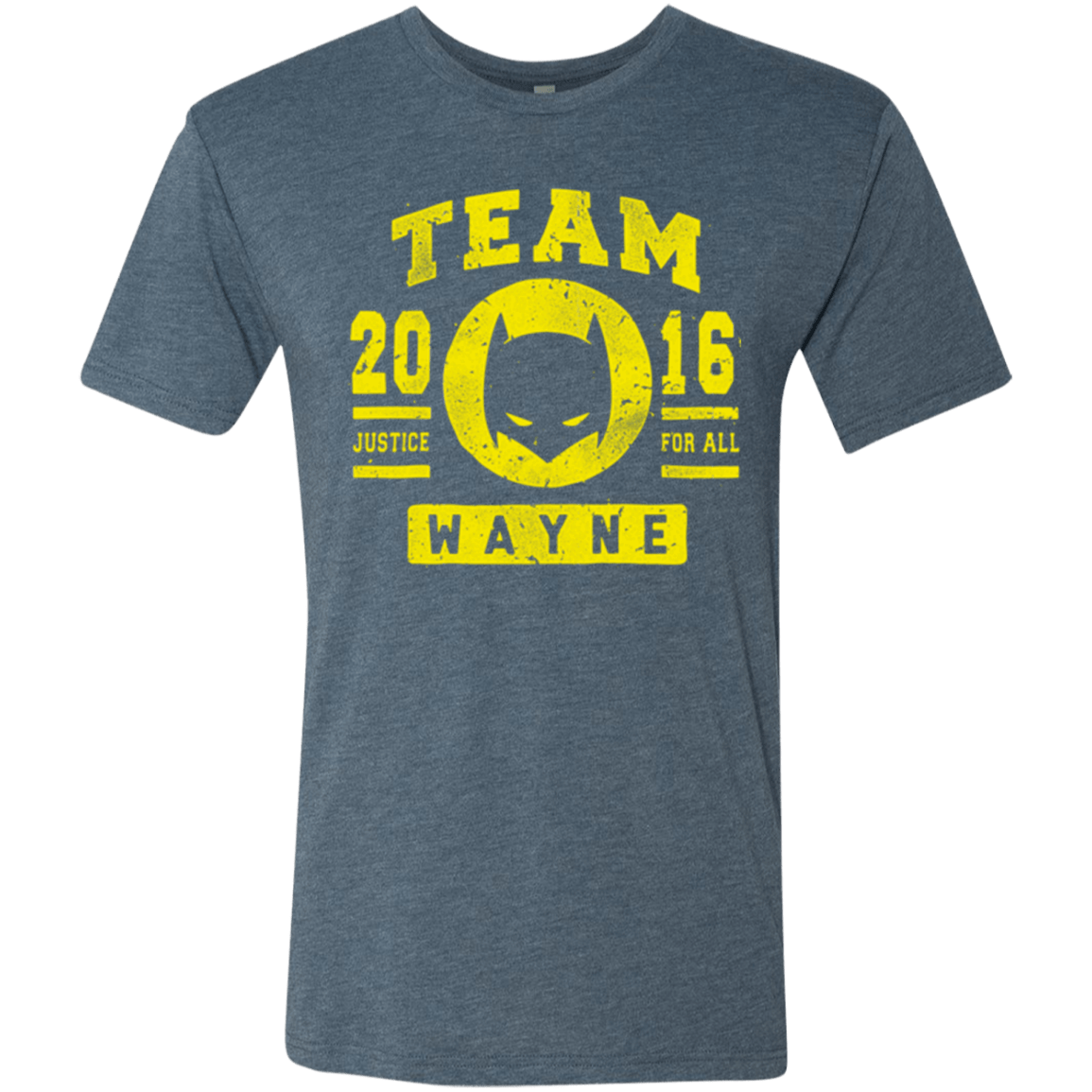 T-Shirts Indigo / Small TEAM WAYNE Men's Triblend T-Shirt