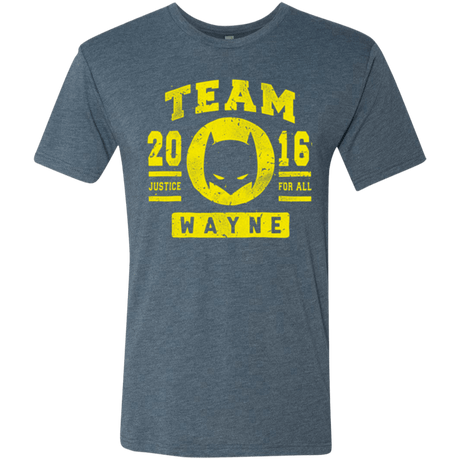 T-Shirts Indigo / Small TEAM WAYNE Men's Triblend T-Shirt
