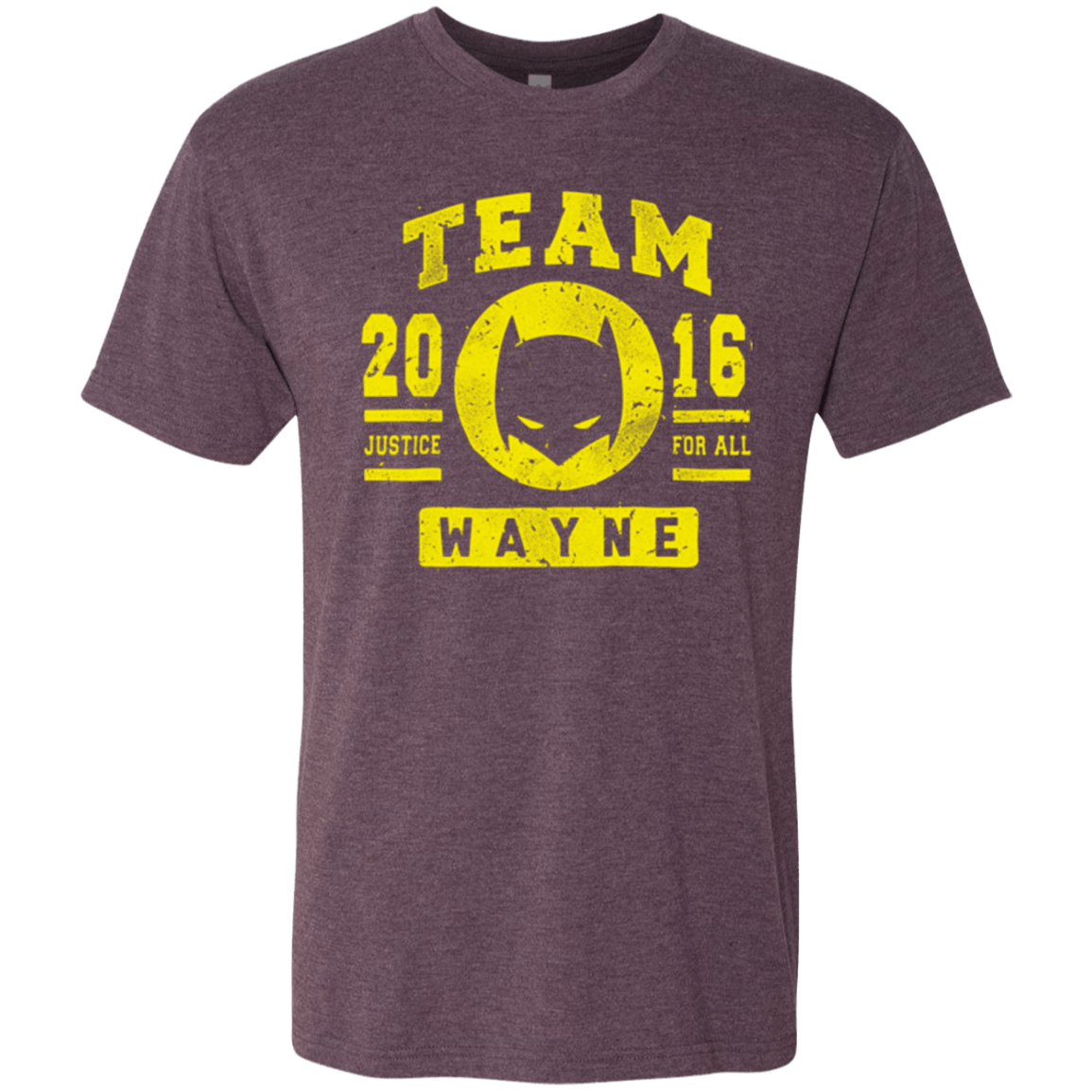T-Shirts Vintage Purple / Small TEAM WAYNE Men's Triblend T-Shirt