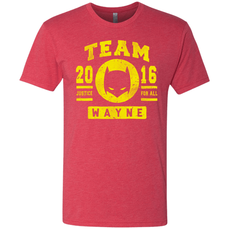 T-Shirts Vintage Red / Small TEAM WAYNE Men's Triblend T-Shirt