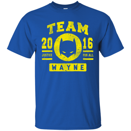 T-Shirts Royal / Small TEAM WAYNE T-Shirt