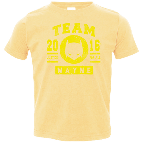 T-Shirts Butter / 2T TEAM WAYNE Toddler Premium T-Shirt