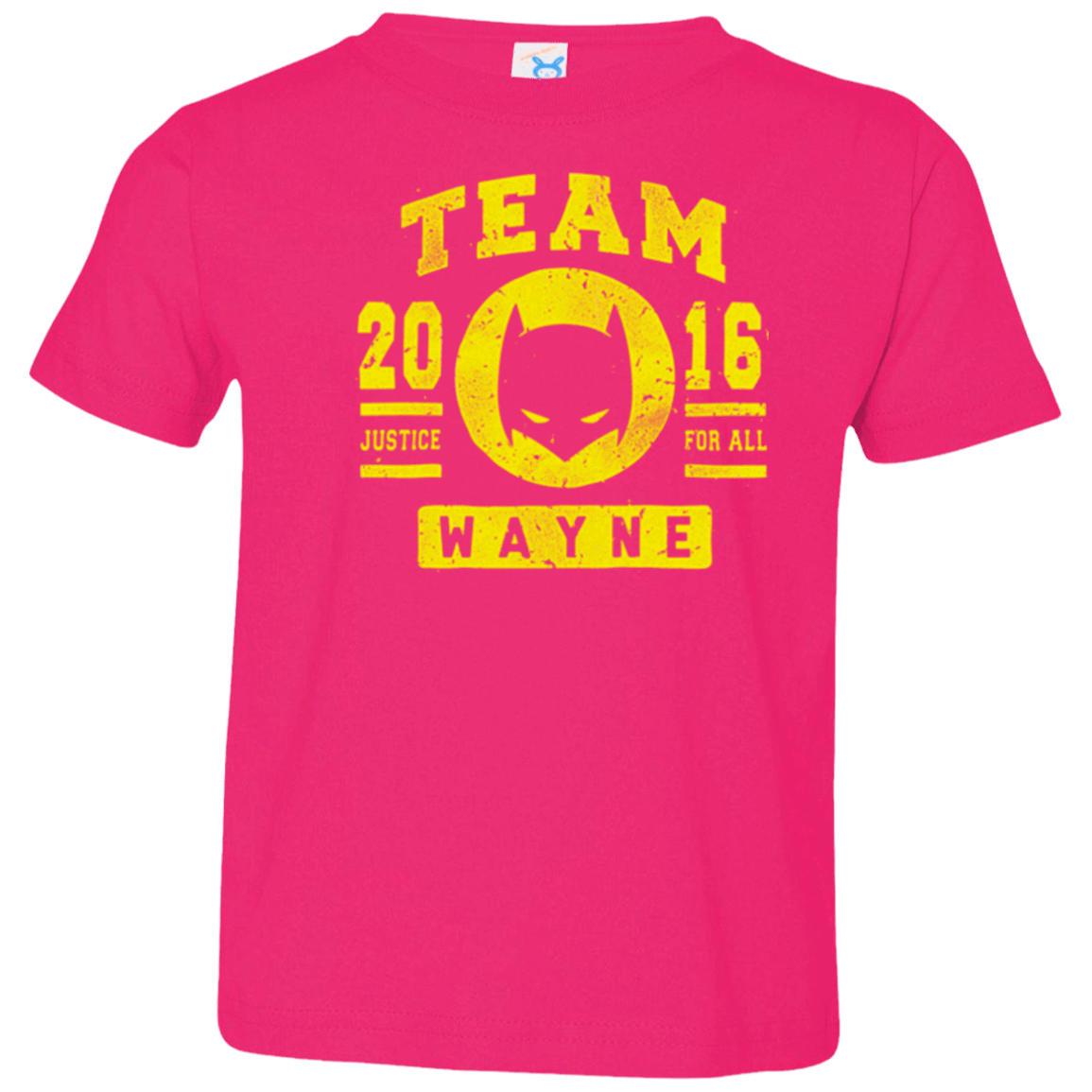 T-Shirts Hot Pink / 2T TEAM WAYNE Toddler Premium T-Shirt