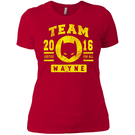 T-Shirts Red / X-Small TEAM WAYNE Women's Premium T-Shirt