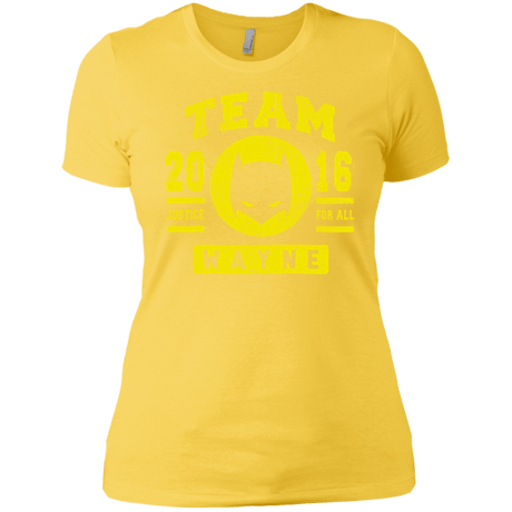 T-Shirts Vibrant Yellow / X-Small TEAM WAYNE Women's Premium T-Shirt