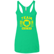 T-Shirts Envy / X-Small TEAM WAYNE Women's Triblend Racerback Tank