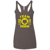 T-Shirts Macchiato / X-Small TEAM WAYNE Women's Triblend Racerback Tank