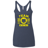 T-Shirts Vintage Navy / X-Small TEAM WAYNE Women's Triblend Racerback Tank