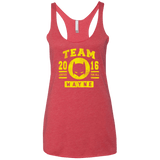 T-Shirts Vintage Red / X-Small TEAM WAYNE Women's Triblend Racerback Tank