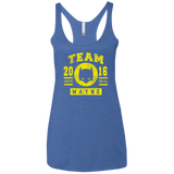 T-Shirts Vintage Royal / X-Small TEAM WAYNE Women's Triblend Racerback Tank