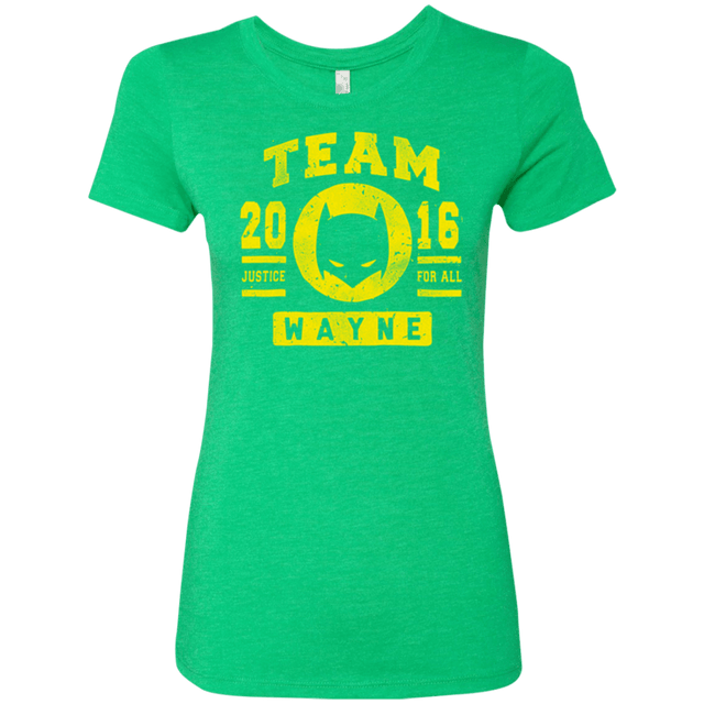 T-Shirts Envy / Small TEAM WAYNE Women's Triblend T-Shirt