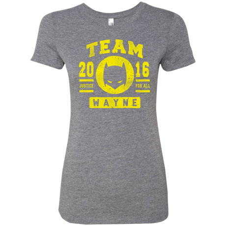 T-Shirts Premium Heather / Small TEAM WAYNE Women's Triblend T-Shirt