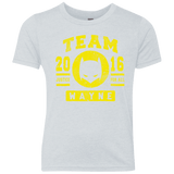 T-Shirts Heather White / YXS TEAM WAYNE Youth Triblend T-Shirt