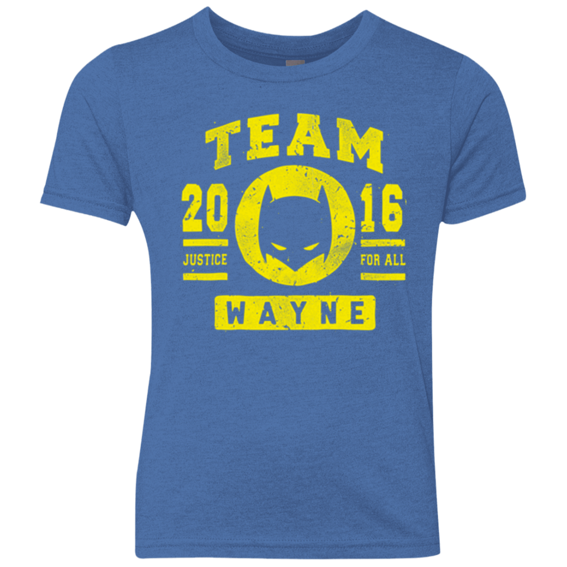 T-Shirts Vintage Royal / YXS TEAM WAYNE Youth Triblend T-Shirt