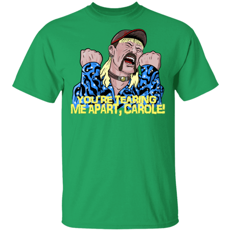 T-Shirts Irish Green / S Tearing Me Apart Carole Baskins T-Shirt