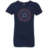 T-Shirts Midnight Navy / YXS Tech America Girls Premium T-Shirt