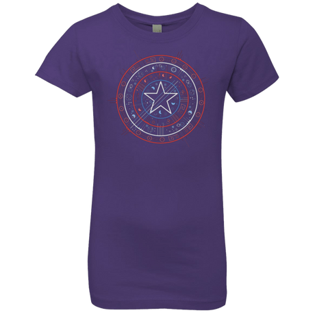 T-Shirts Purple Rush / YXS Tech America Girls Premium T-Shirt