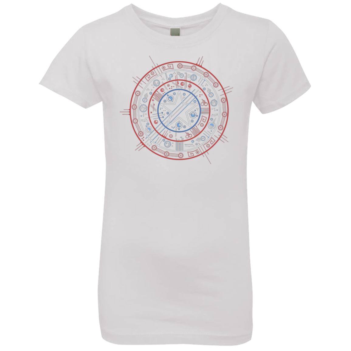 T-Shirts White / YXS Tech America Girls Premium T-Shirt