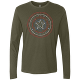 T-Shirts Military Green / Small Tech America Men's Premium Long Sleeve