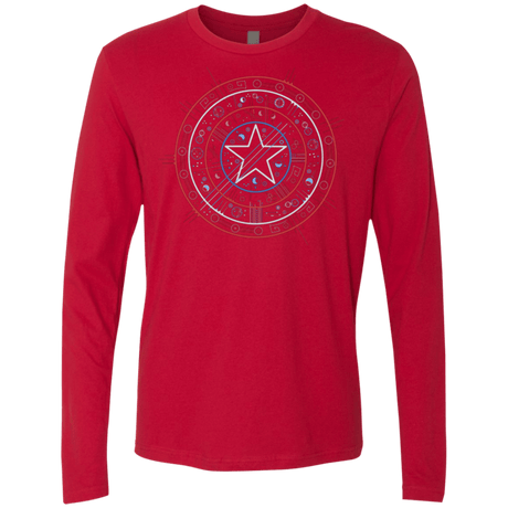 T-Shirts Red / Small Tech America Men's Premium Long Sleeve