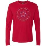 T-Shirts Red / Small Tech America Men's Premium Long Sleeve