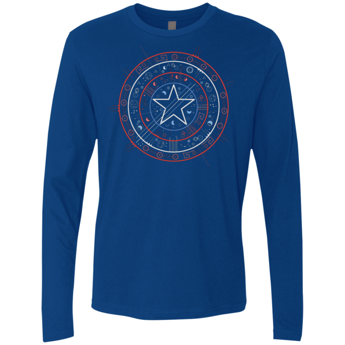 T-Shirts Royal / Small Tech America Men's Premium Long Sleeve