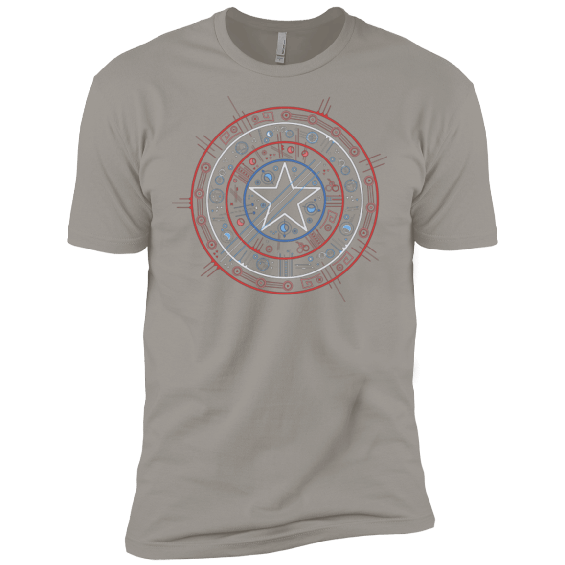 T-Shirts Light Grey / X-Small Tech America Men's Premium T-Shirt