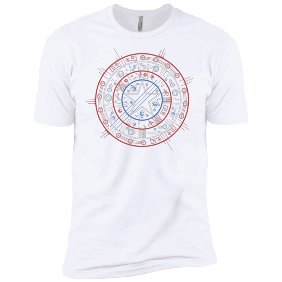 T-Shirts White / X-Small Tech America Men's Premium T-Shirt