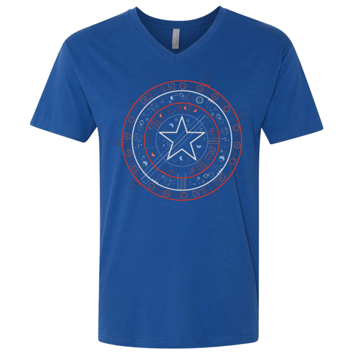 T-Shirts Royal / X-Small Tech America Men's Premium V-Neck