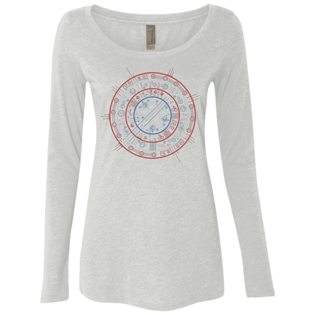T-Shirts Heather White / Small Tech America Women's Triblend Long Sleeve Shirt