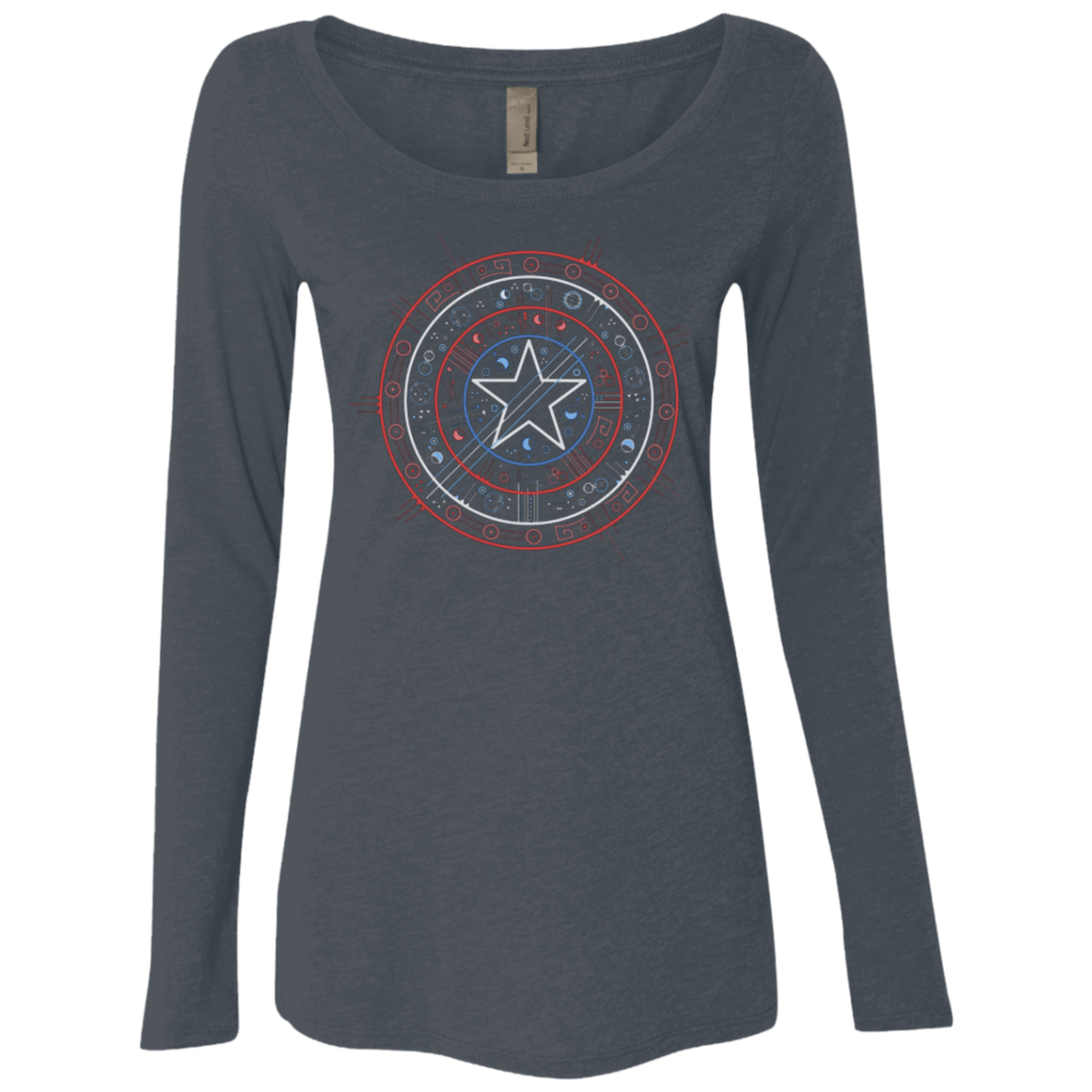T-Shirts Vintage Navy / Small Tech America Women's Triblend Long Sleeve Shirt