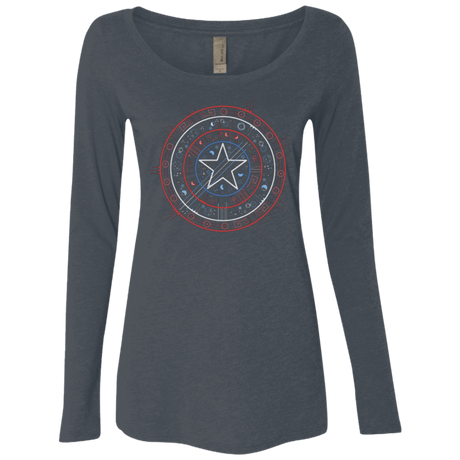 T-Shirts Vintage Navy / Small Tech America Women's Triblend Long Sleeve Shirt