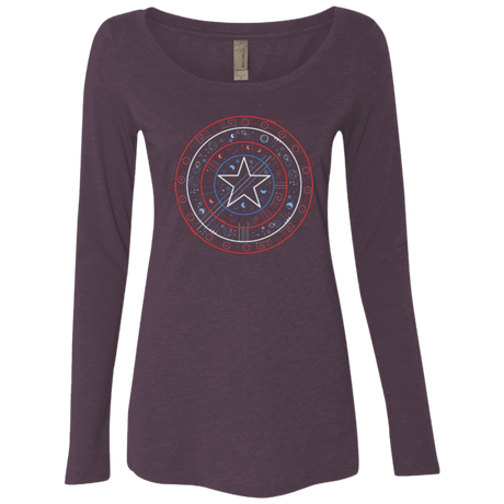 T-Shirts Vintage Purple / Small Tech America Women's Triblend Long Sleeve Shirt
