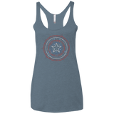 T-Shirts Indigo / X-Small Tech America Women's Triblend Racerback Tank