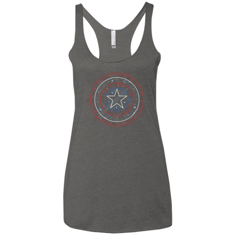 T-Shirts Premium Heather / X-Small Tech America Women's Triblend Racerback Tank