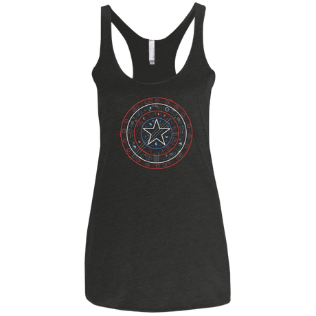 T-Shirts Vintage Black / X-Small Tech America Women's Triblend Racerback Tank