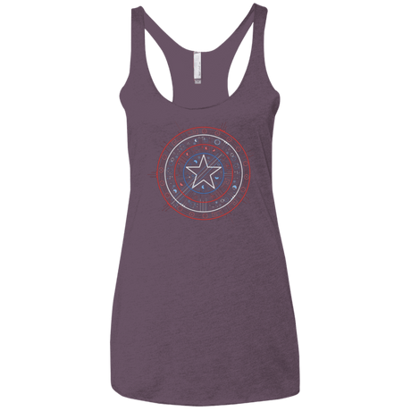 T-Shirts Vintage Purple / X-Small Tech America Women's Triblend Racerback Tank