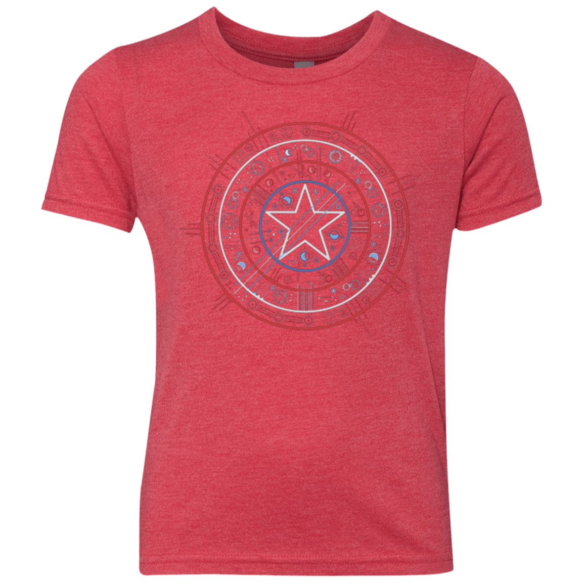 T-Shirts Vintage Red / YXS Tech America Youth Triblend T-Shirt
