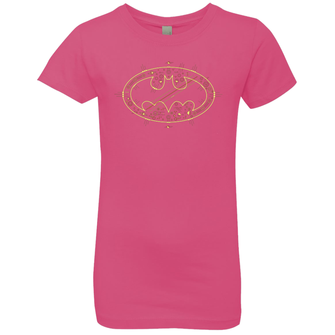 T-Shirts Hot Pink / YXS Tech bat Girls Premium T-Shirt