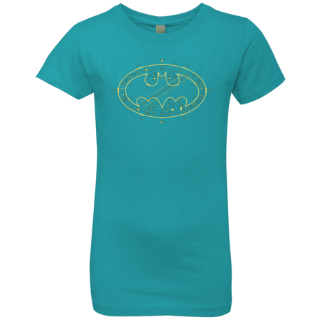 T-Shirts Tahiti Blue / YXS Tech bat Girls Premium T-Shirt