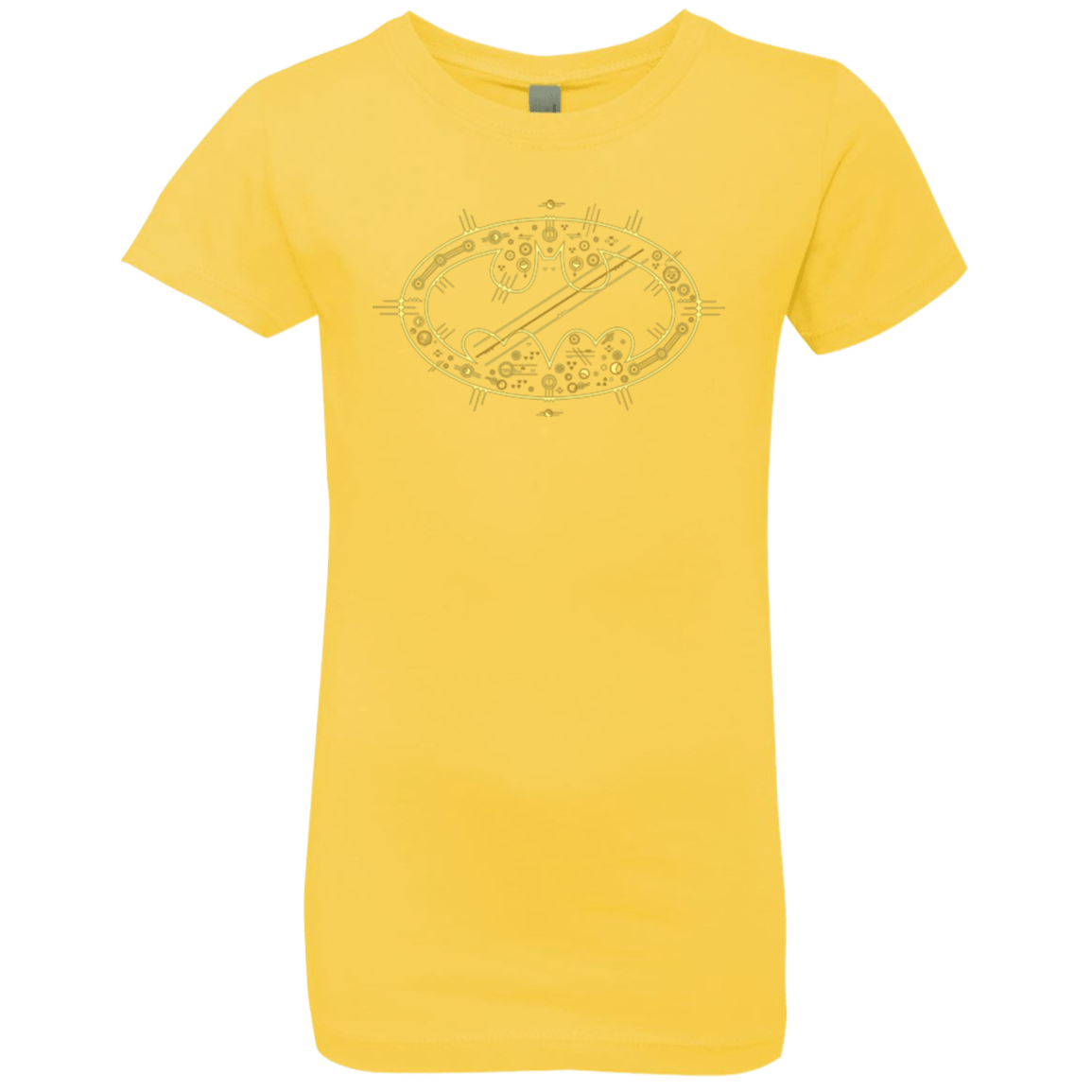 T-Shirts Vibrant Yellow / YXS Tech bat Girls Premium T-Shirt