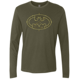 T-Shirts Military Green / Small Tech bat Men's Premium Long Sleeve