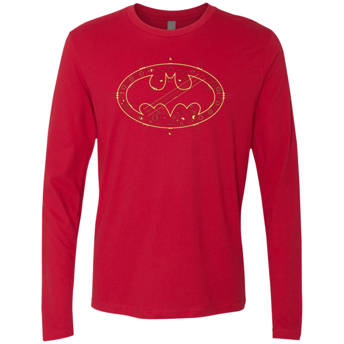 T-Shirts Red / Small Tech bat Men's Premium Long Sleeve