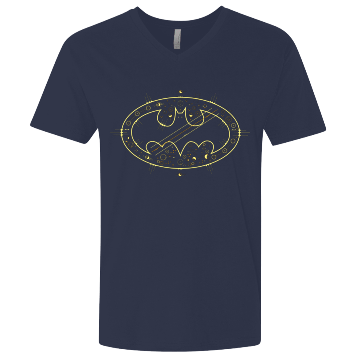 T-Shirts Midnight Navy / X-Small Tech bat Men's Premium V-Neck